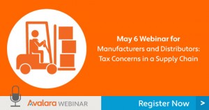 Sales Tax Supply Chain Webinar