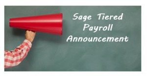 sage tiered payroll