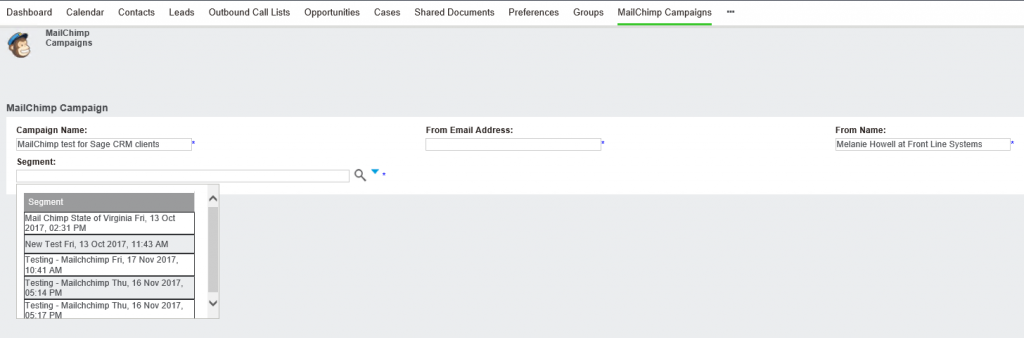 sagecrm-mailchimp-segments